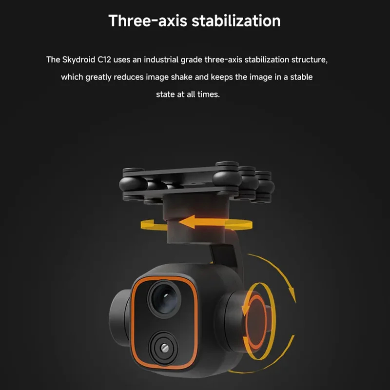 Skydroid C12 2K HD Thermal Ima - Thermal Imager Drone Gimbal 评论和价格